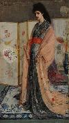 James Abbot McNeill Whistler The Princess from the Land of Porcelain Spain oil painting artist